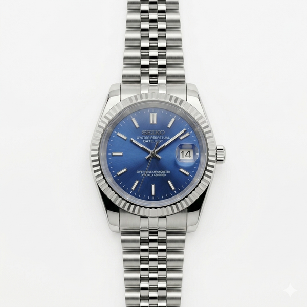 SeikoMod | Bleu Profond Classique