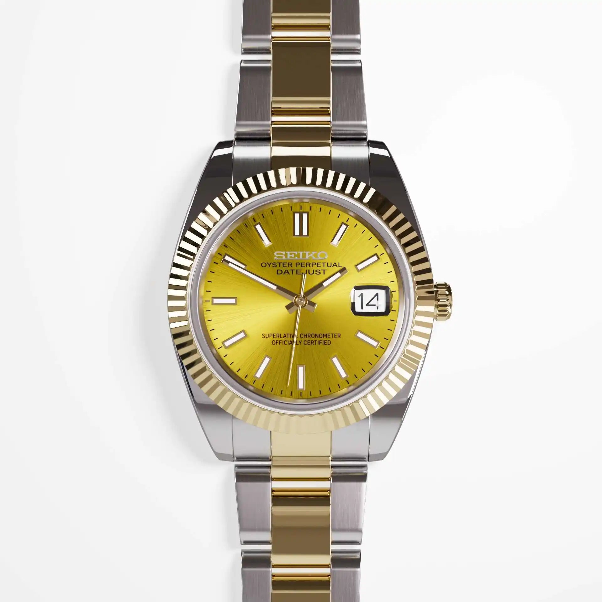 SeikoMod | Classic Jaune Bicolor