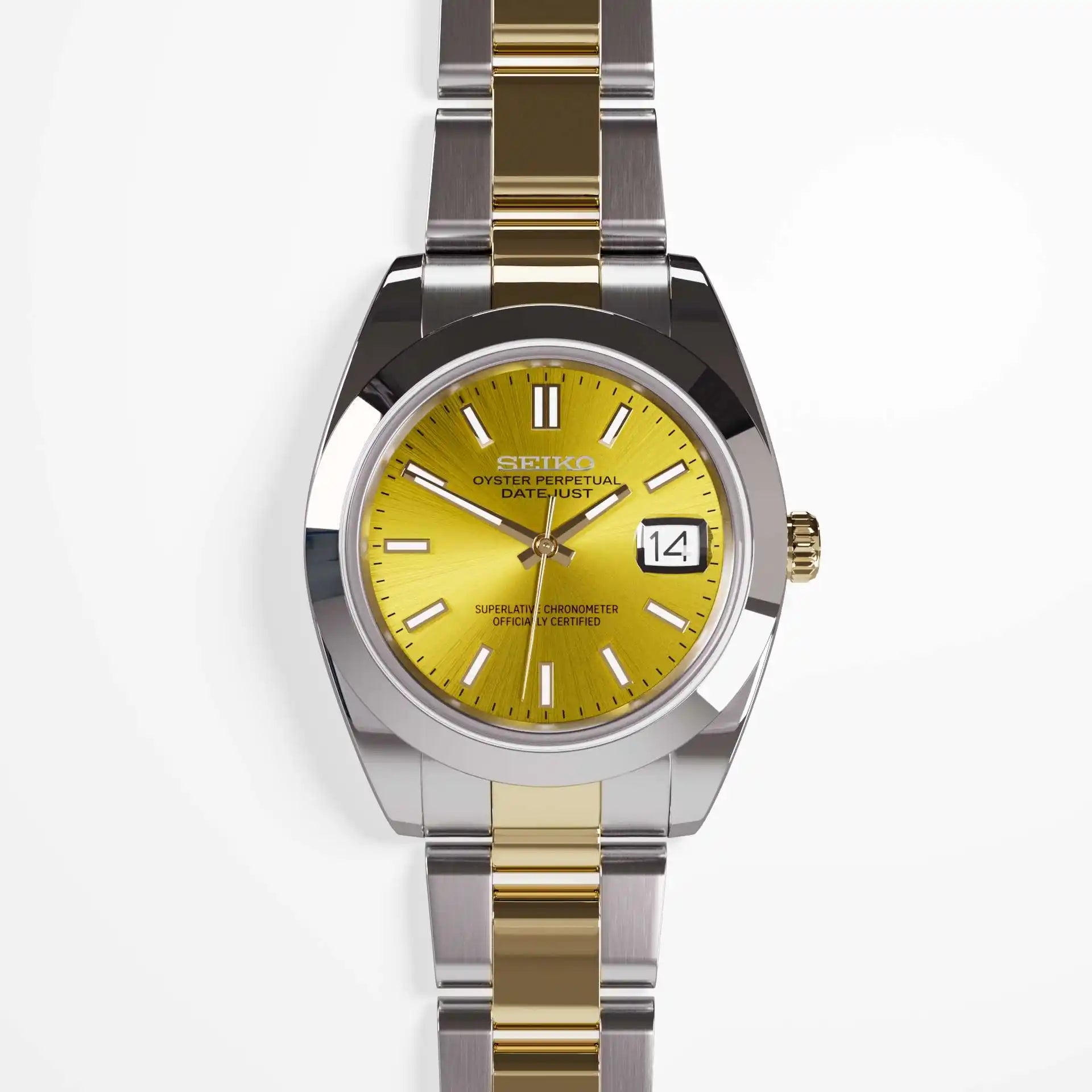 SeikoMod | Classic Jaune Bicolor