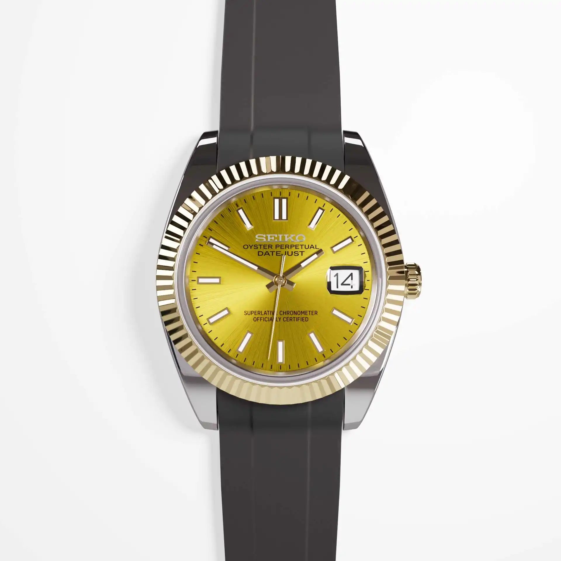 SeikoMod | Classic Jaune Bicolor