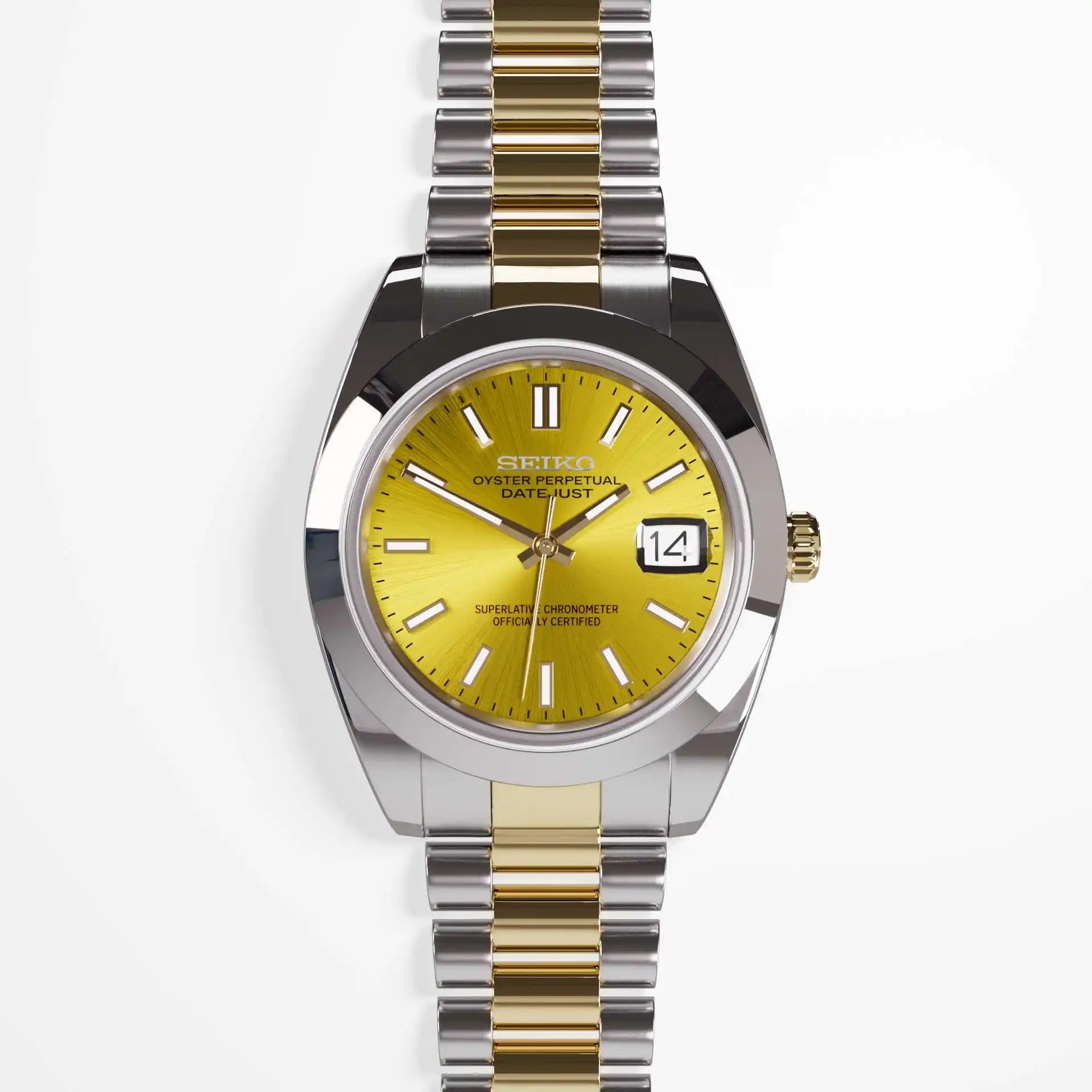 SeikoMod | Classic Jaune Bicolor