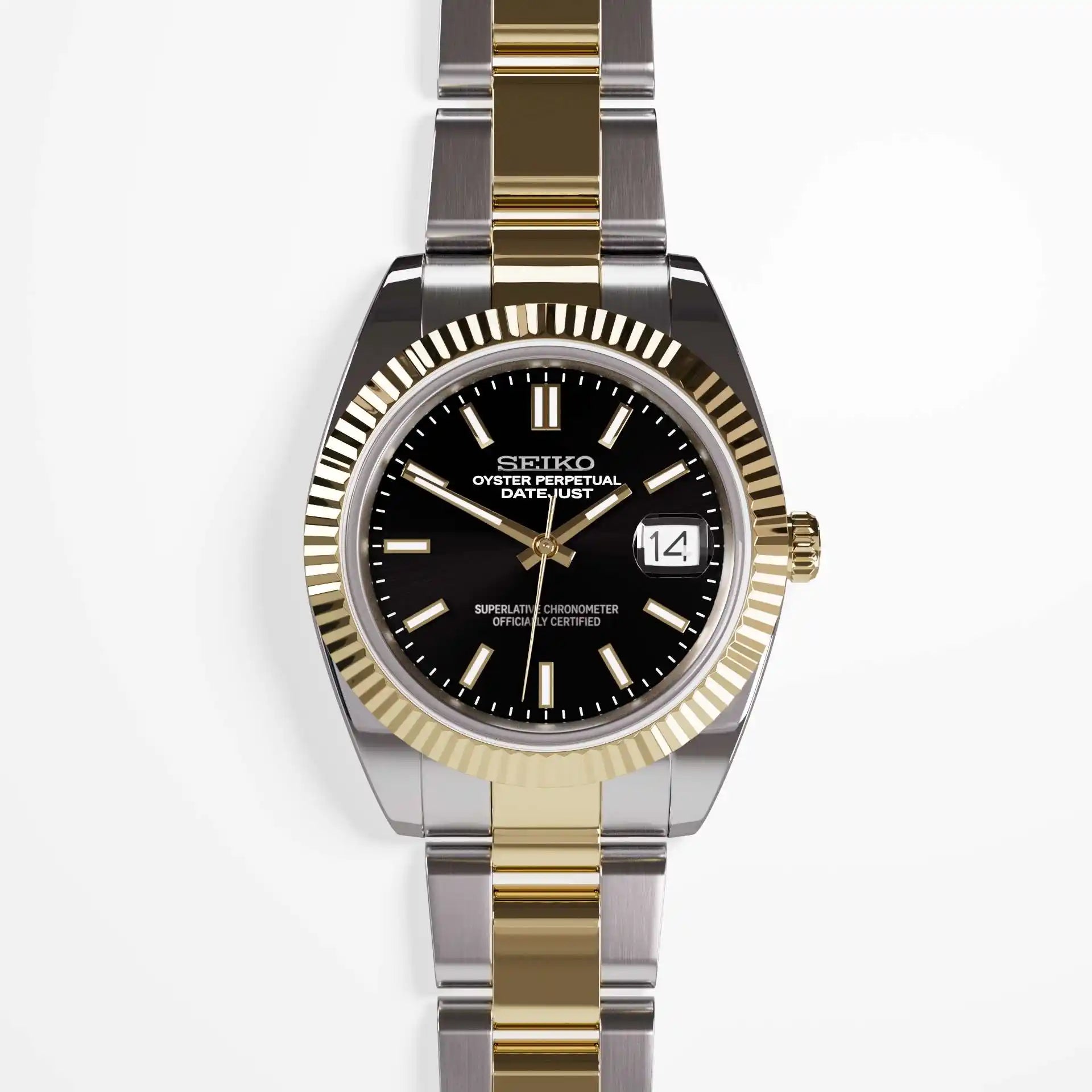 SeikoMod | Classic Black Bicolor