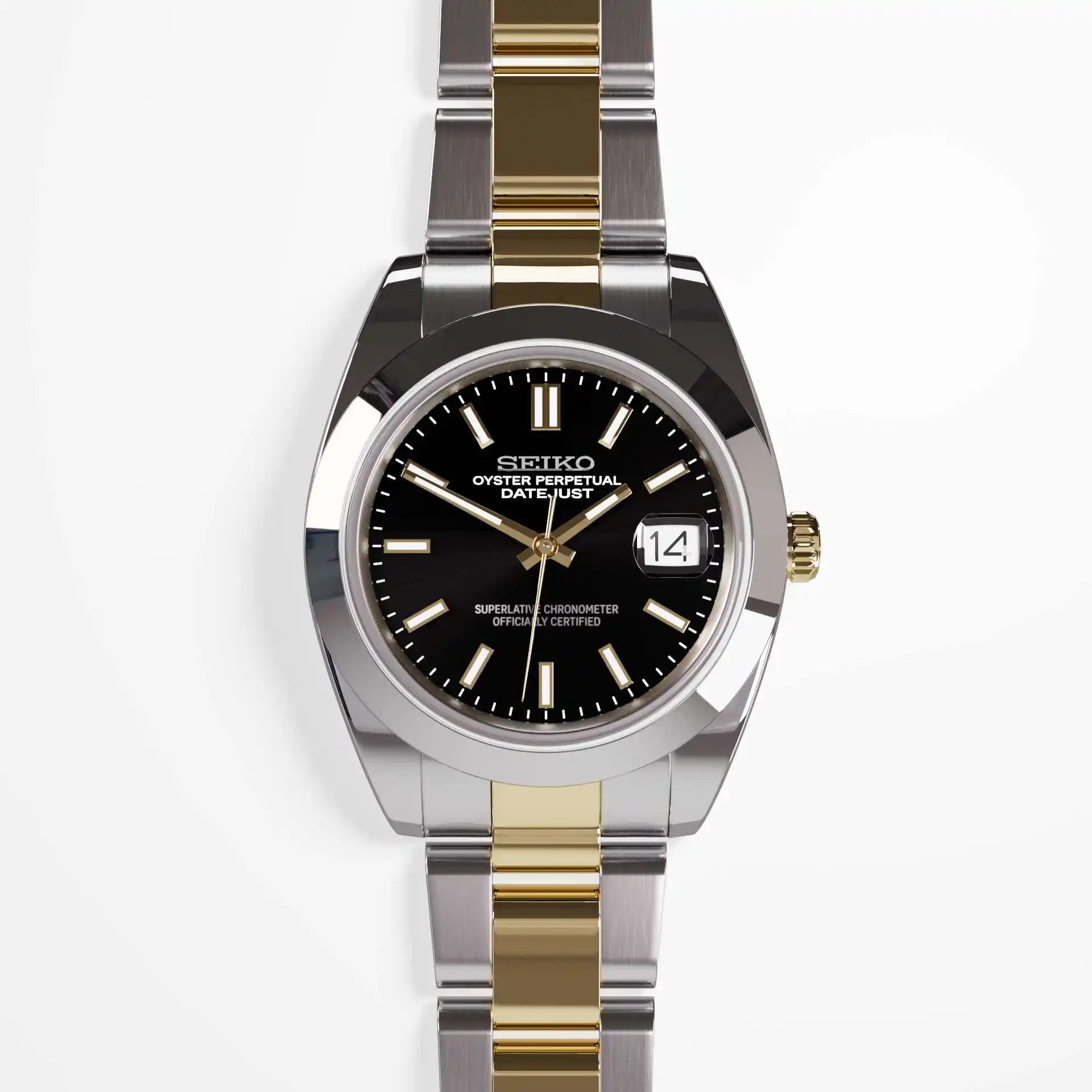 SeikoMod | Classic Black Bicolor