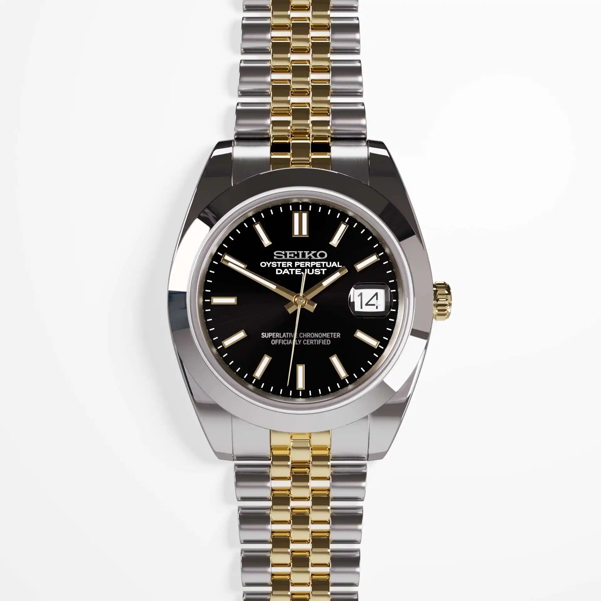 SeikoMod | Classic Black Bicolor