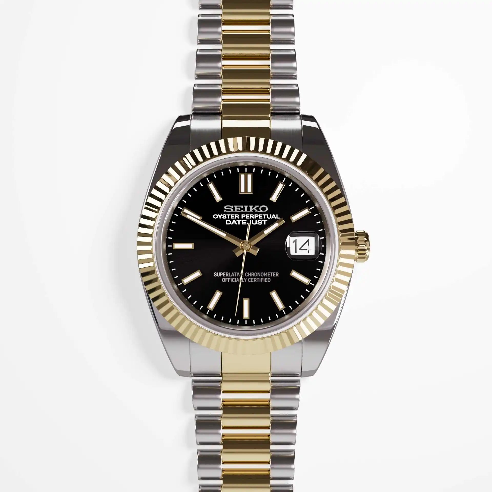 SeikoMod | Classic Black Bicolor