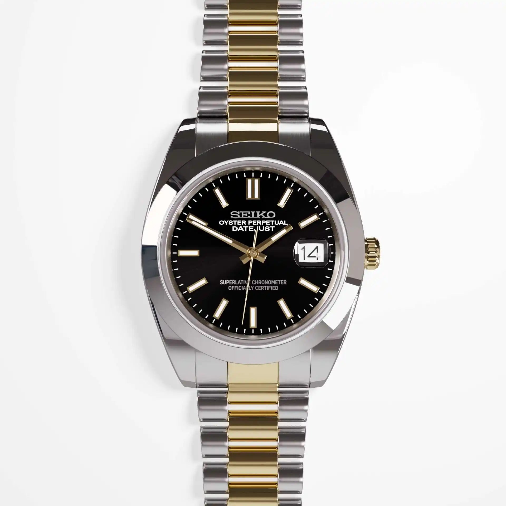SeikoMod | Classic Black Bicolor